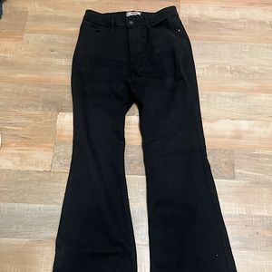 Black wrangler flare jeans
